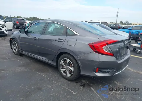 2019 Honda Civic Lx from USA, damaged, VIN 19XFC2F63KE050930